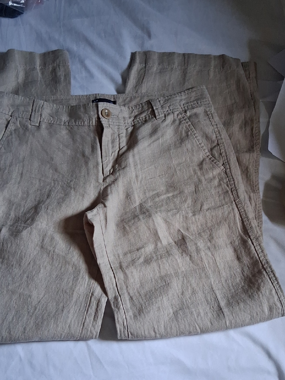 GAP 100% LINEN PANTS - Picture 2 of 16